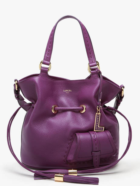 Medium Bucket Bag Premier Flirt Lancel Violet premier flirt A10110 other view 1