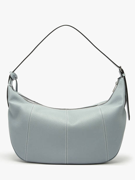 Large Leather Victoire Hobo Bag Lancel Blue victoire A13994 other view 4