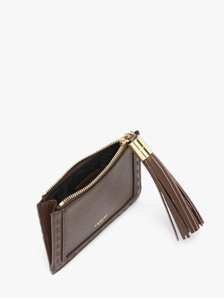 Porte-cartes Premier Flirt Cuir Lancel Marron premier flirt A14033 vue secondaire 1