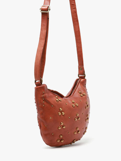 Sac Bandoulière Heritage Cuir Biba Marron heritage HIL2L vue secondaire 1