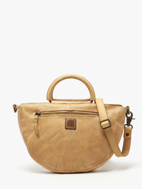 Sac Bandoulière Heritage Cuir Biba Jaune heritage MIB1L vue secondaire 3