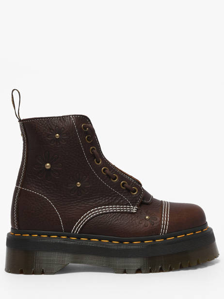 Boots In Leather Dr martens Brown women 42818200