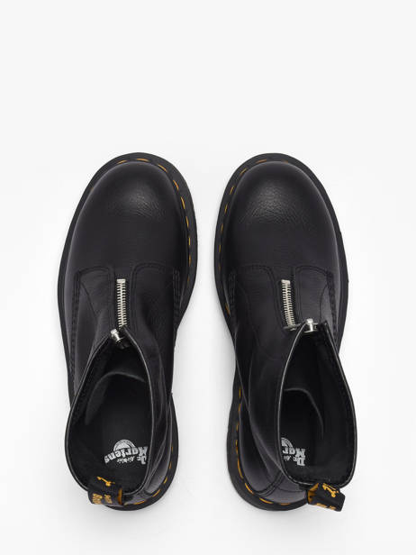 Boots In Leather Dr martens Black women 42352001 other view 3