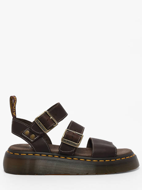 Sandals In Leather Dr martens Brown women 42004200