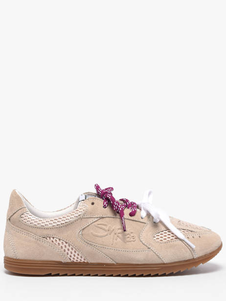 Sneakers En Cuir Semerdjian Beige women BILLI244