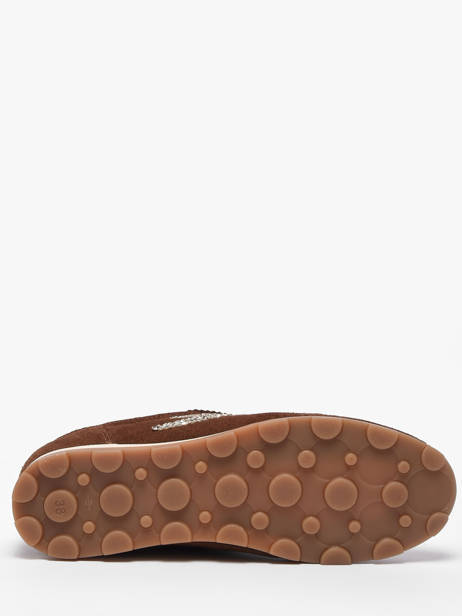 Sneakers En Cuir Semerdjian Marron women CASSI475 vue secondaire 4