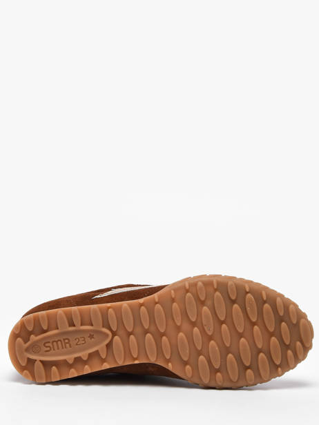Sneakers En Cuir Semerdjian Marron women MARYD282 vue secondaire 4