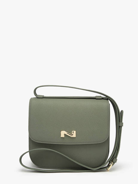 Sac Bandoulière Odyssey Cuir Nathan baume Vert odyssey 2