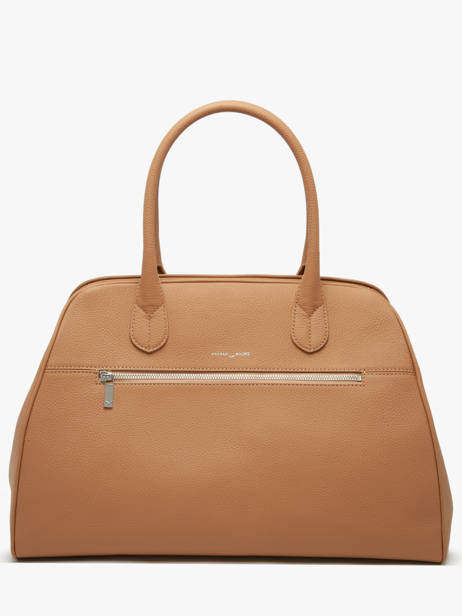 Sac Porté épaule State Cuir Nathan baume Marron state 1 vue secondaire 3