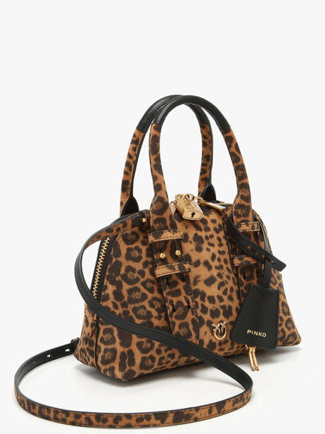 Sac Bandoulière Love Bag Soft Pinko Marron love bag soft 5333A32A vue secondaire 1