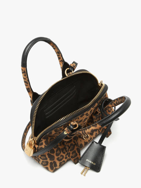 Sac Bandoulière Love Bag Soft Pinko Marron love bag soft 5333A32A vue secondaire 3