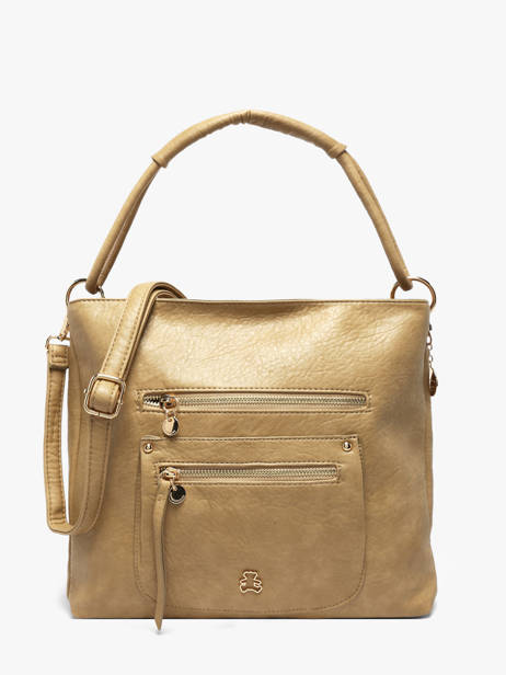 Sac Porté épaule Bride Lulu castagnette Beige bride ALEXI