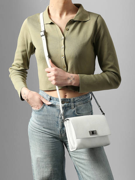 Shoulder Bag Caviar Leather Milano White caviar CA24061 other view 1