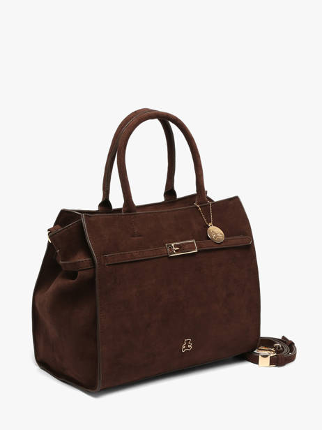 Sac Porté Main Buckle Lulu castagnette Marron buckle D vue secondaire 1