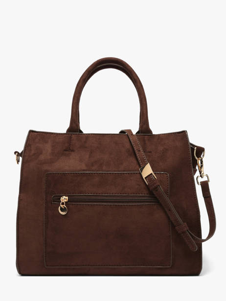 Sac Porté Main Buckle Lulu castagnette Marron buckle D vue secondaire 3