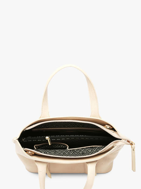 Sac Porté Main Zip Lulu castagnette Beige zip ALBERTO vue secondaire 3