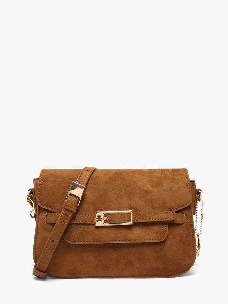 Shoulder Bag Buckle Lulu castagnette Brown buckle D