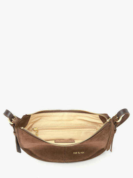Sac Porté épaule Vintage Nat et nin Marron vintage MINRODEO vue secondaire 2