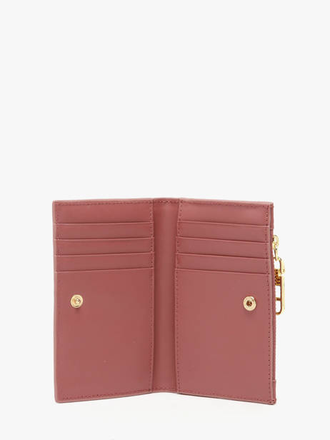 Porte-monnaie Vintage Cuir Nat et nin Rose vintage OSHI vue secondaire 1
