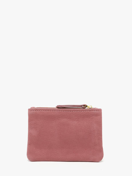 Portefeuille Vintage Cuir Nat et nin Rose vintage SOLY vue secondaire 2
