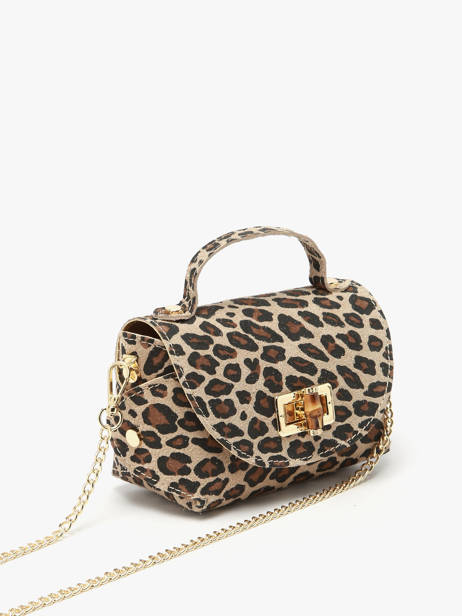 Sac Bandoulière Velvet Leopardo Milano Multicolore velvet leopardo VL24117 vue secondaire 1