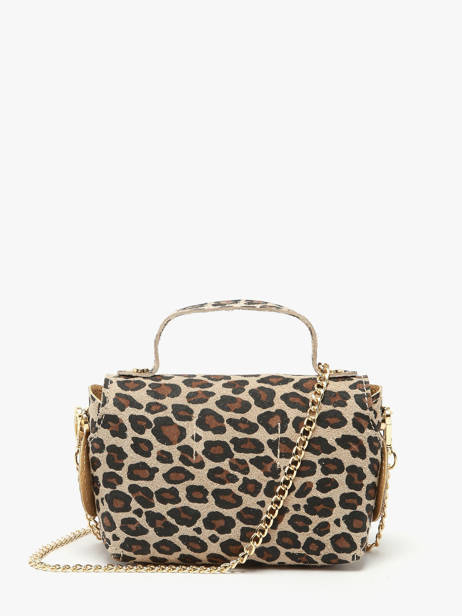 Sac Bandoulière Velvet Leopardo Milano Multicolore velvet leopardo VL24117 vue secondaire 3