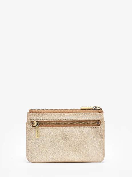 Coin Purse Vintage Leather Mila louise Gold vintage 3853X other view 3