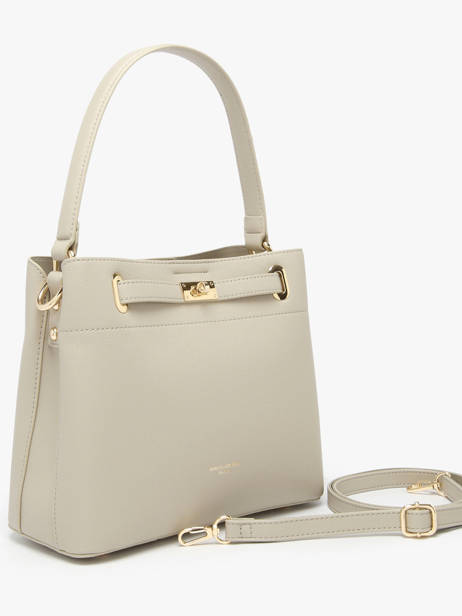 Sac Porté épaule Saffiano David jones Beige saffiano CM6829 vue secondaire 2