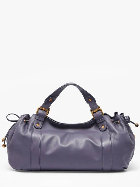 Sac 24h  Icone Cuir Gerard darel Violet icone DDS01410