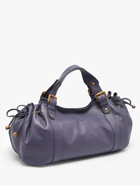 Sac 24h  Icone Cuir Gerard darel Violet icone DDS01410 vue secondaire 2