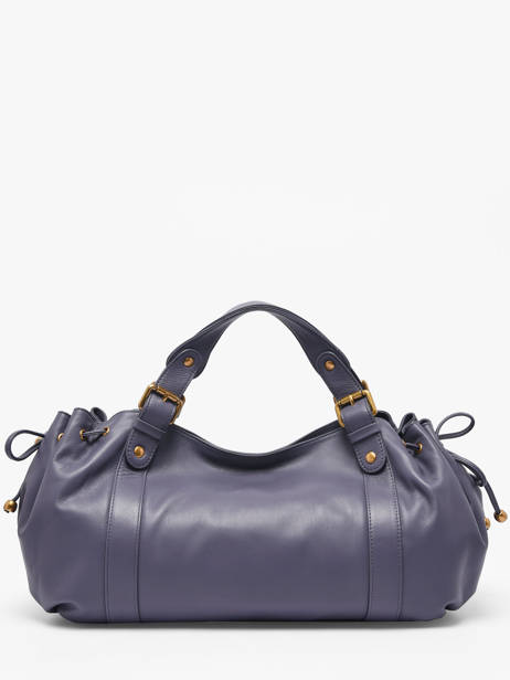 Sac 24h  Icone Cuir Gerard darel Violet icone DDS01410 vue secondaire 4
