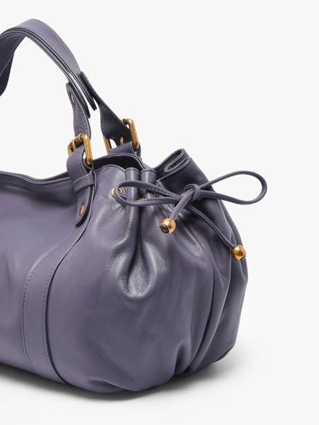 Sac 24h  Icone Cuir Gerard darel Violet icone DDS01410 vue secondaire 5
