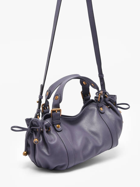 Sac Icone  12h Cuir Gerard darel Violet icone DDS73410 vue secondaire 2