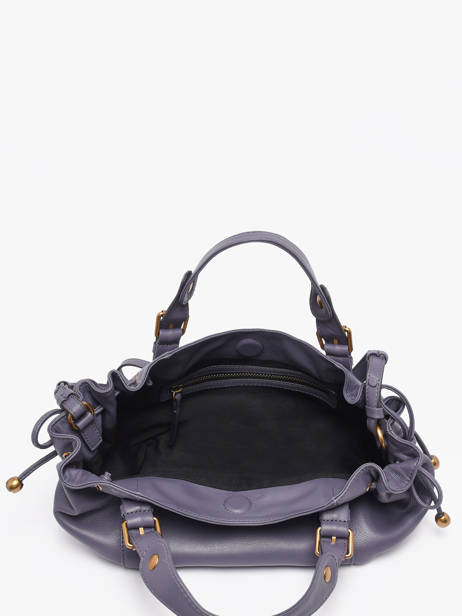 Sac Icone  12h Cuir Gerard darel Violet icone DDS73410 vue secondaire 3