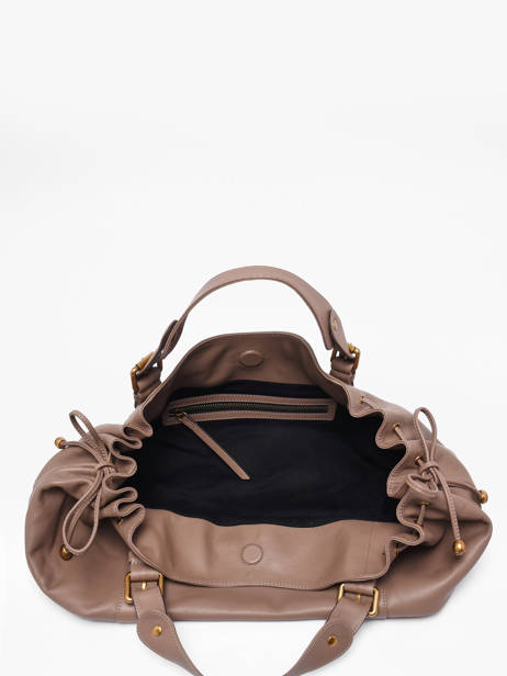 Sac 24h  Icone Cuir Gerard darel Marron icone DDS01410 vue secondaire 3