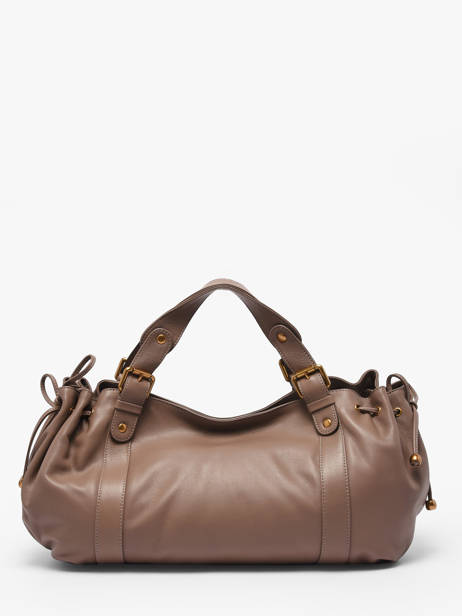 Sac 24h  Icone Cuir Gerard darel Marron icone DDS01410 vue secondaire 4