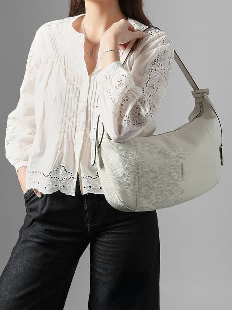 Sac Hobo Zippé L Victoire Cuir Lancel Blanc victoire A13994 vue secondaire 1