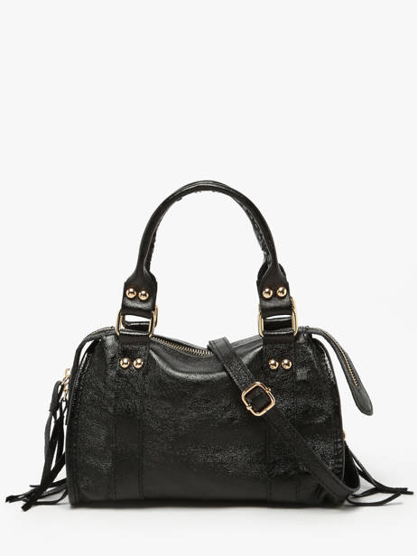 Sac Bandoulière Nine Cuir Milano Noir nine NI24093O vue secondaire 3