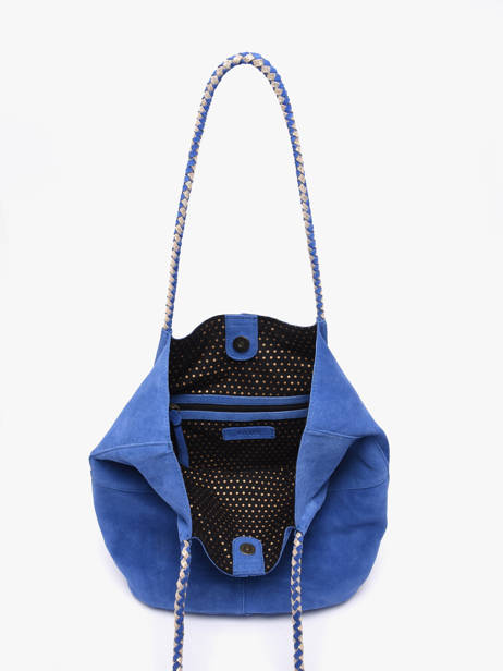 Sac Porté épaule Brianna Cuir Pieces Bleu brianna 17163617 vue secondaire 2