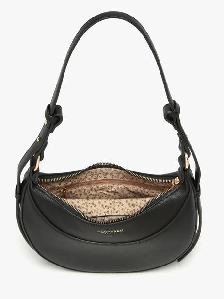 Sac Porté épaule Saffiano Miniprix Noir saffiano F8583 vue secondaire 1