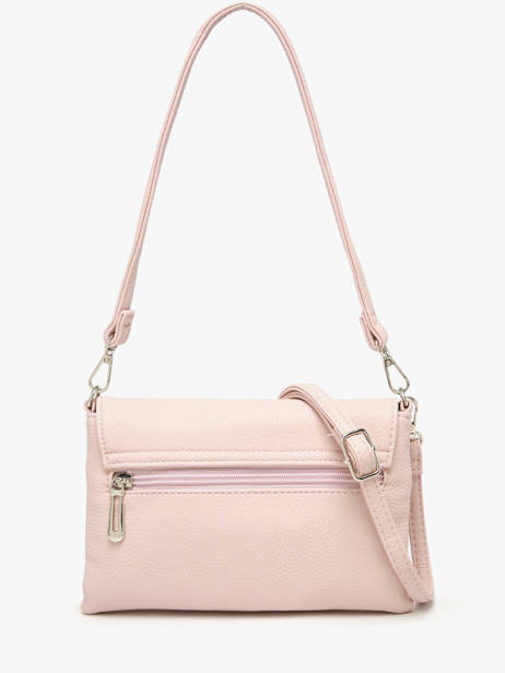 Sac Bandoulière Grained Miniprix Rose grained H9158 vue secondaire 2