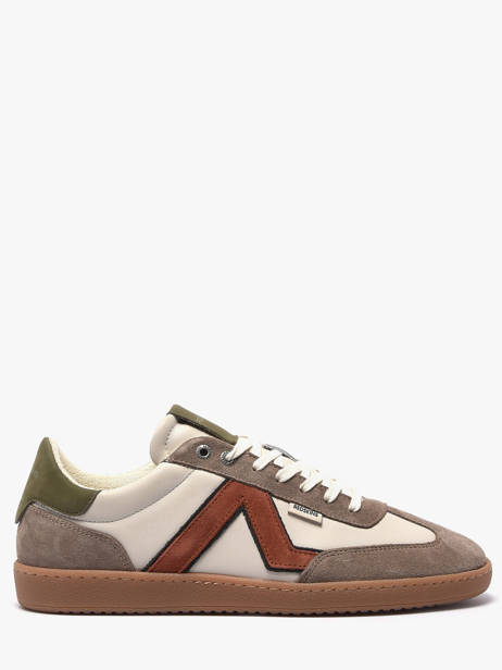 Sneakers En Cuir Redskins Beige men ELDORADO