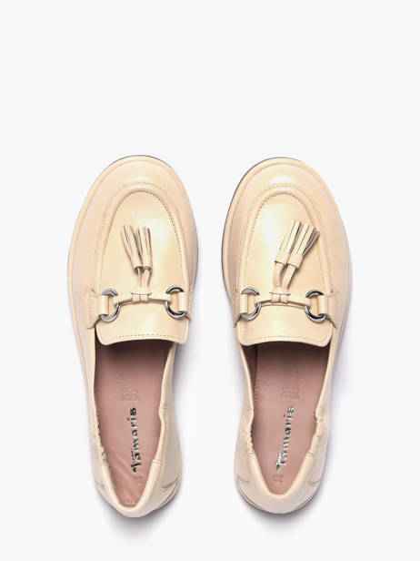 Mocassins En Cuir Tamaris Beige women 46 vue secondaire 3