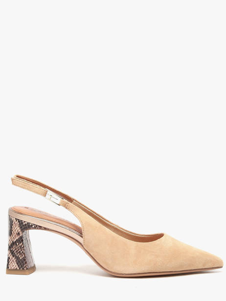 Pumps In Leather Tamaris Beige women 46