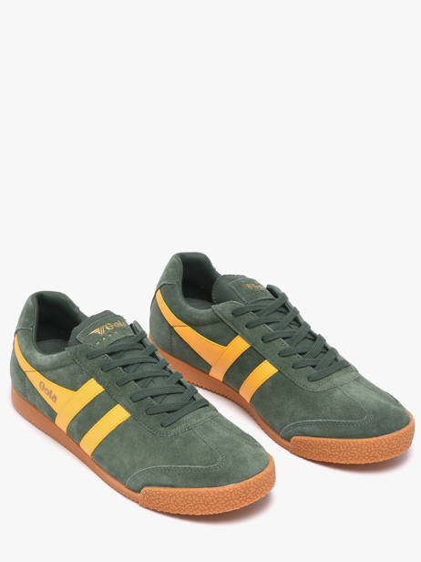 Sneakers En Cuir Gola Vert men CMA192NI vue secondaire 1