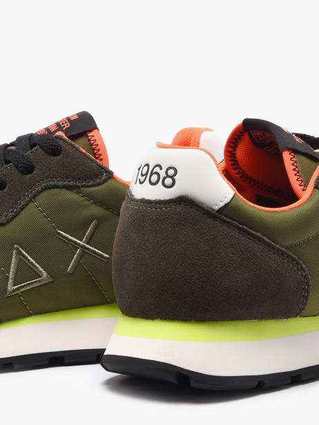 Sneakers Sun68 Vert men Z3610219 vue secondaire 2