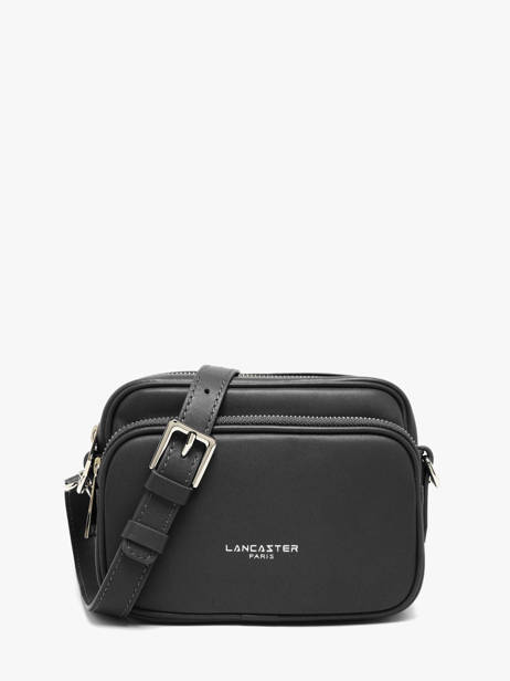 Shoulder Bag Donna Ama Leather Lancaster Black donna ama 67
