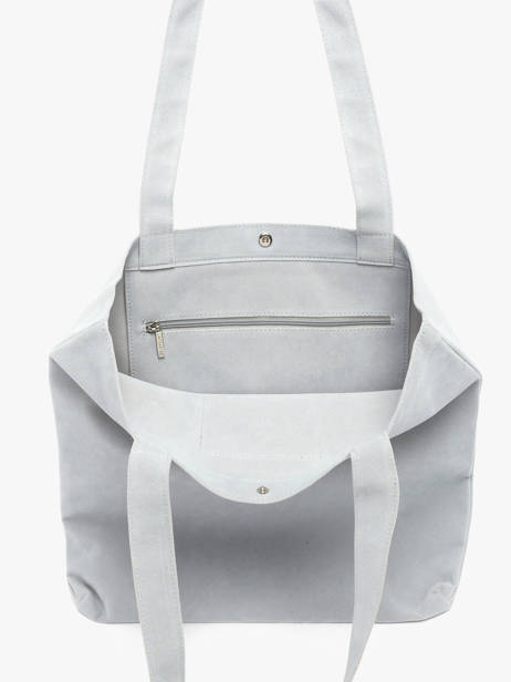 Sac Porté épaule Suedine Kba Polyester Lancaster Bleu suedine kba 61 vue secondaire 3