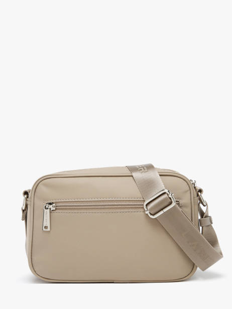 Sac Bandoulière Basic Vita Nylon Lancaster Beige basic vita 76 vue secondaire 3