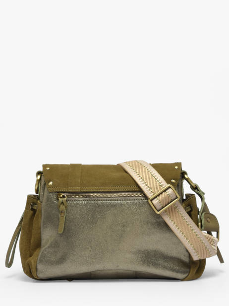 Sac Bandoulière Vintage Cuir Mila louise Argent vintage 3861XVC vue secondaire 4